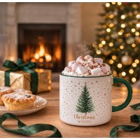 XM1311: Christmas Robin & Tree Mugs